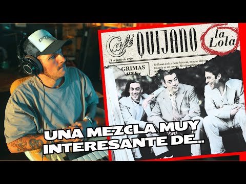 AMERICANO reacciona a Café Quijano - La lola