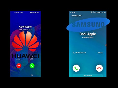 Samsung S7 vs Huawei P40 Lite screen recordings calls/ incoming calls