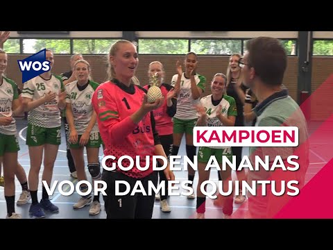 Gouden Ananas voor handbaldames Quintus