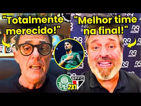 🤫"PLAYED GREAT FOOTBALL!" PALMEIRAS MADE THE MEDIA SURRENDER AFTER A FOOTBALL SHOW AGAINST SPFC!