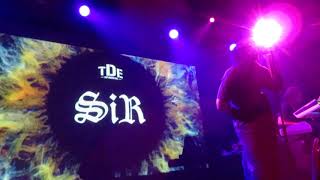 SiR performing the end of “Foreign” &amp; “All In My Head” | Brooklyn, NY | June 18, 2018