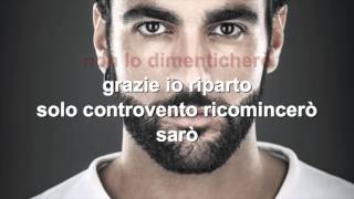 Marco Mengoni - Pronto a Correre - Karaoke con testo
