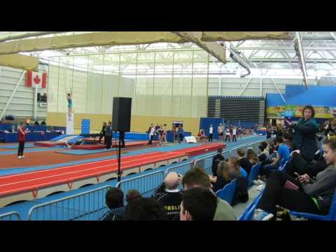 CAN Cup 2016 Jon Schwaiger BGs 2nd pass Finals Tumbling
