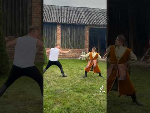 Pojedynek And vs Zmysło #sarmata #szlachta #szable #szabla #walka #fight #duel #mountandblade