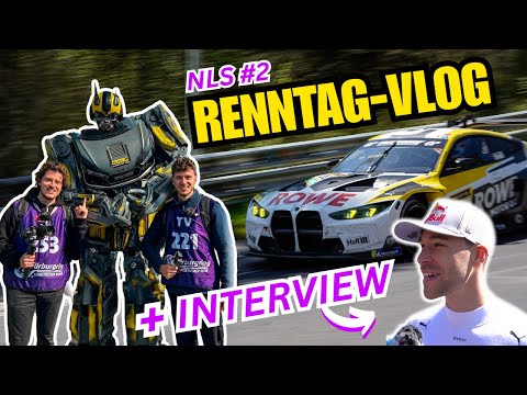 100% Motorsport! NLS 2 I Vlog – Renntag am Nürburgring! 🤩🎥