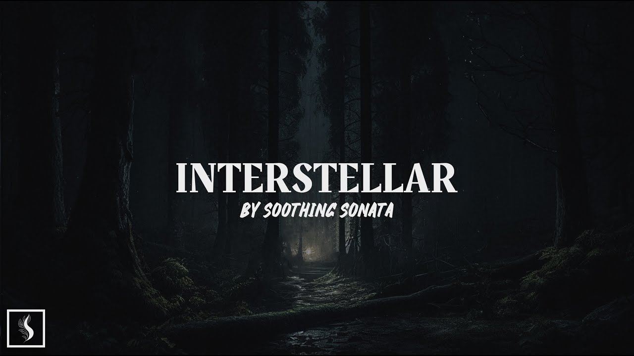 INTERSTELLAR soundtrack but it's relaxing ambient version | Immersive BGM, Melancholic Melody