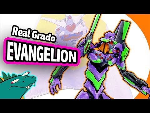 Real Grade Evangelion Unit 01 MODEL KIT Review