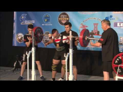 Sub-Junior Men, 53 to 83 kg - European Junior and Sub-Junior Powerlifting Championships 2016