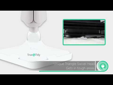 True & Tidy STM-300 Multi-Surface Steam Mop with Carpet Glider - Image 5
