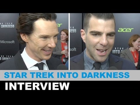 Star Trek Into Darkness Interview 2013 - Benedict Cumberbatch, Zachary Quinto : Beyond The Trailer