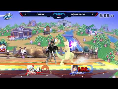 MSM 132 - Rich Brown (Mewtwo) Vs. LH | Charliedaking (Bayonetta) Winners Side - Smash 4