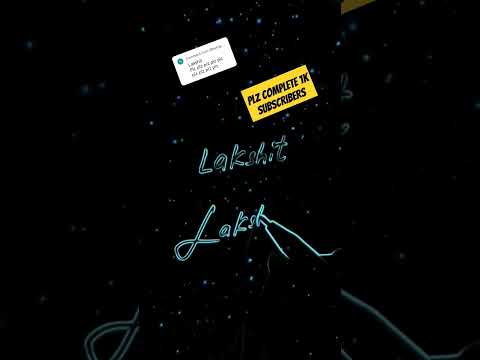 lakshit name signature #plzcomplete 1k subscribers #500subscribers#shortvideo #viralvideo #trending