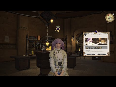 FFXIV Goldsmith Class Quest: The Horns of the Green