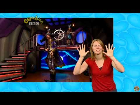 CBeebies | Sign Zone: Space Pirates - S01 Episode 4 (Music that Makes Me Laugh)