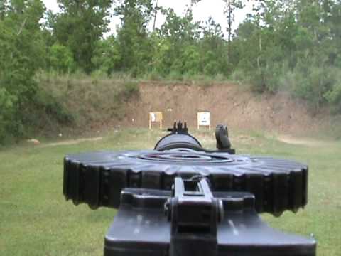 Shooting the Lewis Gun