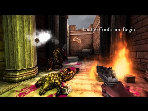 Turok 2 remastered level 2 The River of souls, Playthrough part 1