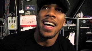 ANTHONY JOSHUA -  'JOHNSON HAS A VALID POINT, IT WOULD BE GOOD TO STOP THE STOPPER'' / @ WEIGH IN