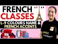 Colours Name In French French Accents Pronunciation French Accents For Beginners Learn French