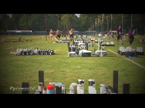 Pyronale 2014:  Behind the Scenes - Setup - fireworks - Feuerwerk - vuurwerk