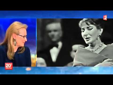 Meryl Streep calling Callas the Greatest Artist of the 20th century