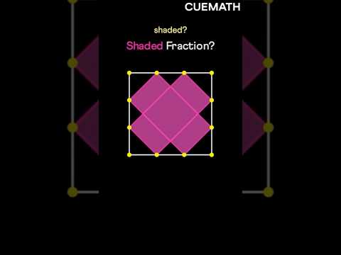 Math puzzle — what is the shaded fraction?