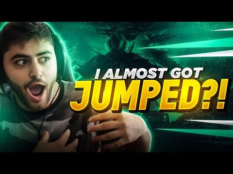 I ALMOST GOT JUMPED! 1v1 vs Fans