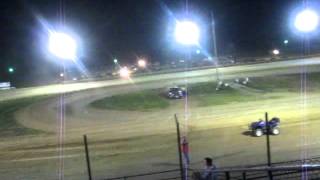 preview picture of video 'Pure Stock Feature Race at Midway Speedway Lebanon MO'