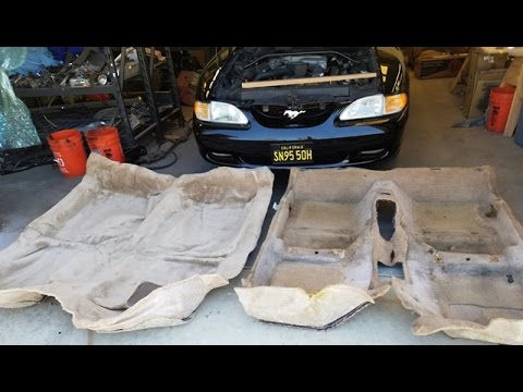 Auto Custom Carpet 1995 Mustang GT refresh Part  17 How to replace your carpet