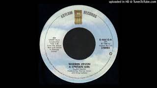 1980_321 - Warren Zevon - A Certain Girl - (45)(2.38)