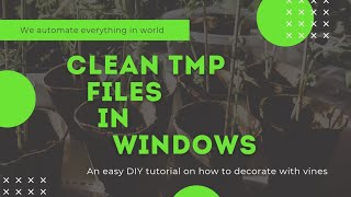 How to Clean Tmp Files In Windows 10  | DevOpsWorld