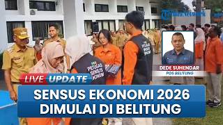 BPS Belitung Kerahkan 181 Petugas Sensus Ekonomi 2026, Pendataan Dimulai 15 Juni hingga 31 Agustu