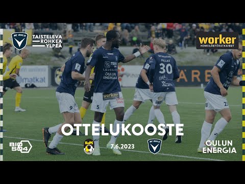 ACOTV: Worker ottelukooste KuPS - AC Oulu 7.6.2023 (Veikkausliiga)
