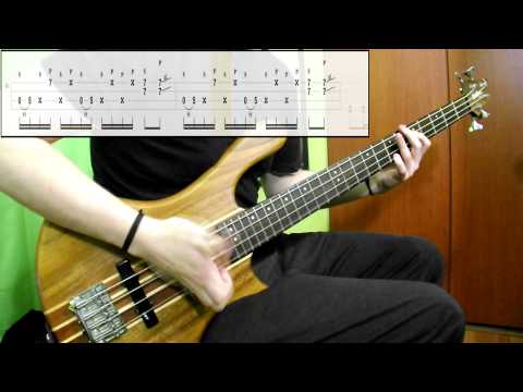 Mudvayne - Death Blooms (Bass Only) (Play Along Tabs In Video)