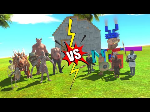 INFERNALS ATTACK ALL HUMANS  -  ANIMAL REVOLT BATTLE SIMULATOR