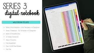 Series 3 Digital Notebook Walkthrough - Includes Series 3, Series 3 Plus and Series 3 Templates