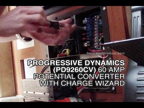 Progressive Dynamics (PD9260CV) 60 Amp Power Converter with Charge Wizard