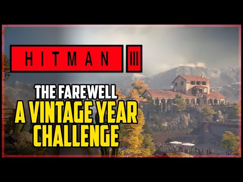 Hitman 3 A Vintage Year Challenge (1945 Grand Paladin Location)