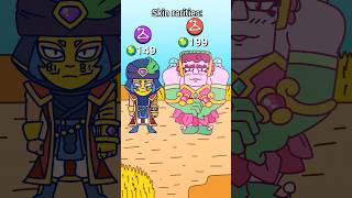 Skin rarities #brawltalk #brawlstarsanimation #brawlstarschuck