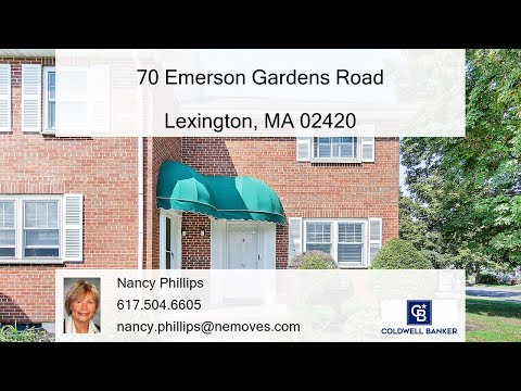 70 Emerson Gardens Road, Lexington, MA 02420