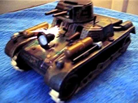 Gama Tank n.60 with light in action - part.1