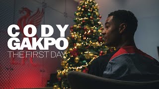 Cody Gakpo: The first day | First Klopp hug, Van Dijk and the Christmas tree
