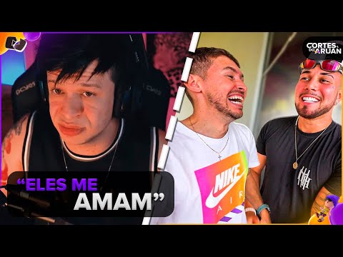 ARUAN REAGE: FINALMENTE VOLTEI PRA CASA DOS MEUS AMIGOS (RENAN FIORINI) - Cortes do Aruan