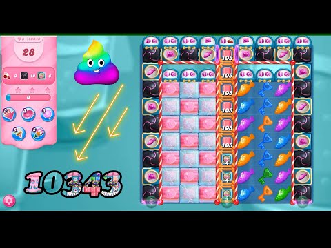 Candy crush saga level 10343 | Candy crush level 10343 | Candy crush saga new level