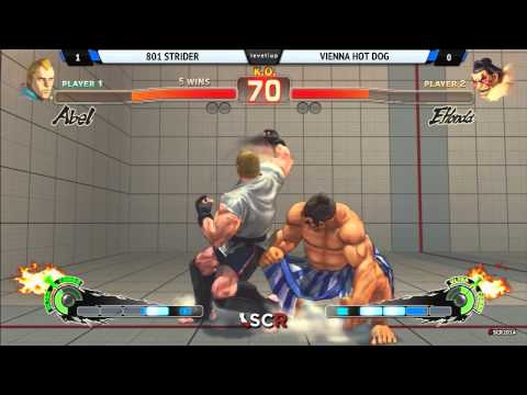 SSF4AE2012 801 STRIDER VS VIENNA HOT DOG - SCR2014 Day 2 HD