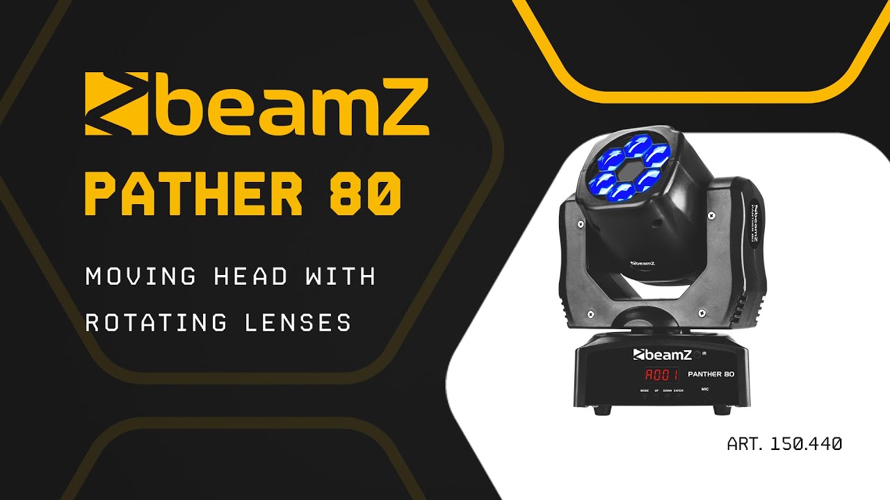 BeamZ Moving Head Panther 80
