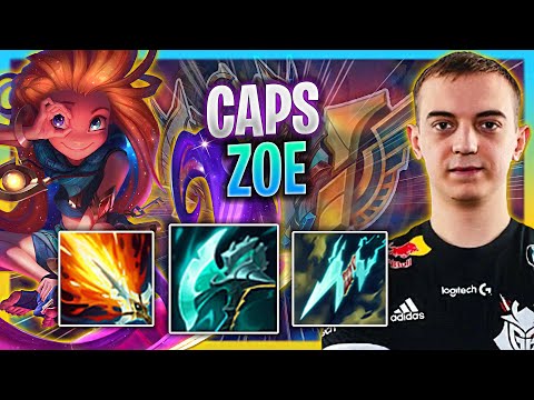 CAPS IS SO STRONG WITH ZOE! 🔥NEW STATIKK BUILD🔥 | G2 Caps Plays Zoe Mid vs Kai'sa!  Season 2023