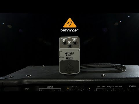 Демонстрация звучания педали эффектов Behringer VD400