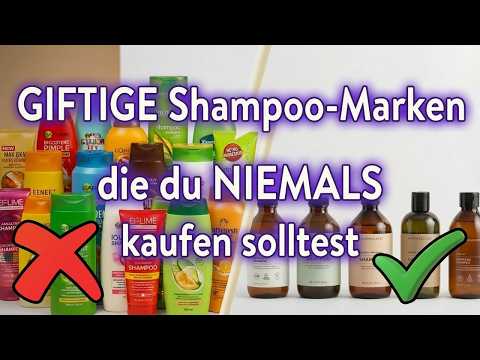 8 Shampoo-Marken, Die Tatsächlich GIFTIG Sind! Und 3, Die Du Ausprobieren Solltest!