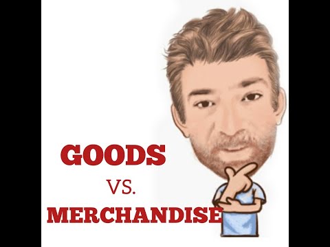 English Tutor Nick P Lesson (541) The Difference Between Goods and Merchandise