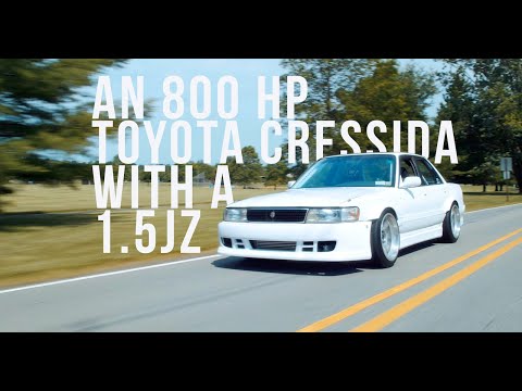 An 800 HP Toyota Cressida with a 1.5JZ